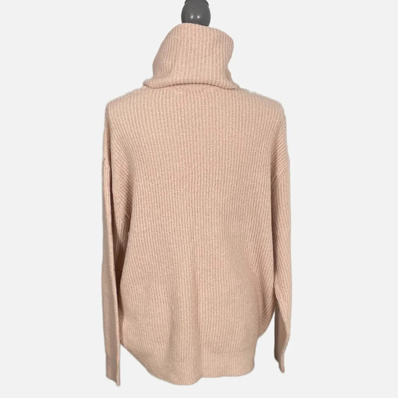 Seven Sisters Sweater Turtleneck Soft Blush Pink Size Small Cozy - Picture 2 of 10